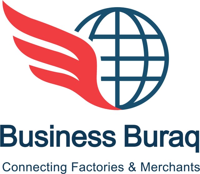 Business Buraq - B2B Platform Logo connecting factories and merchants globally